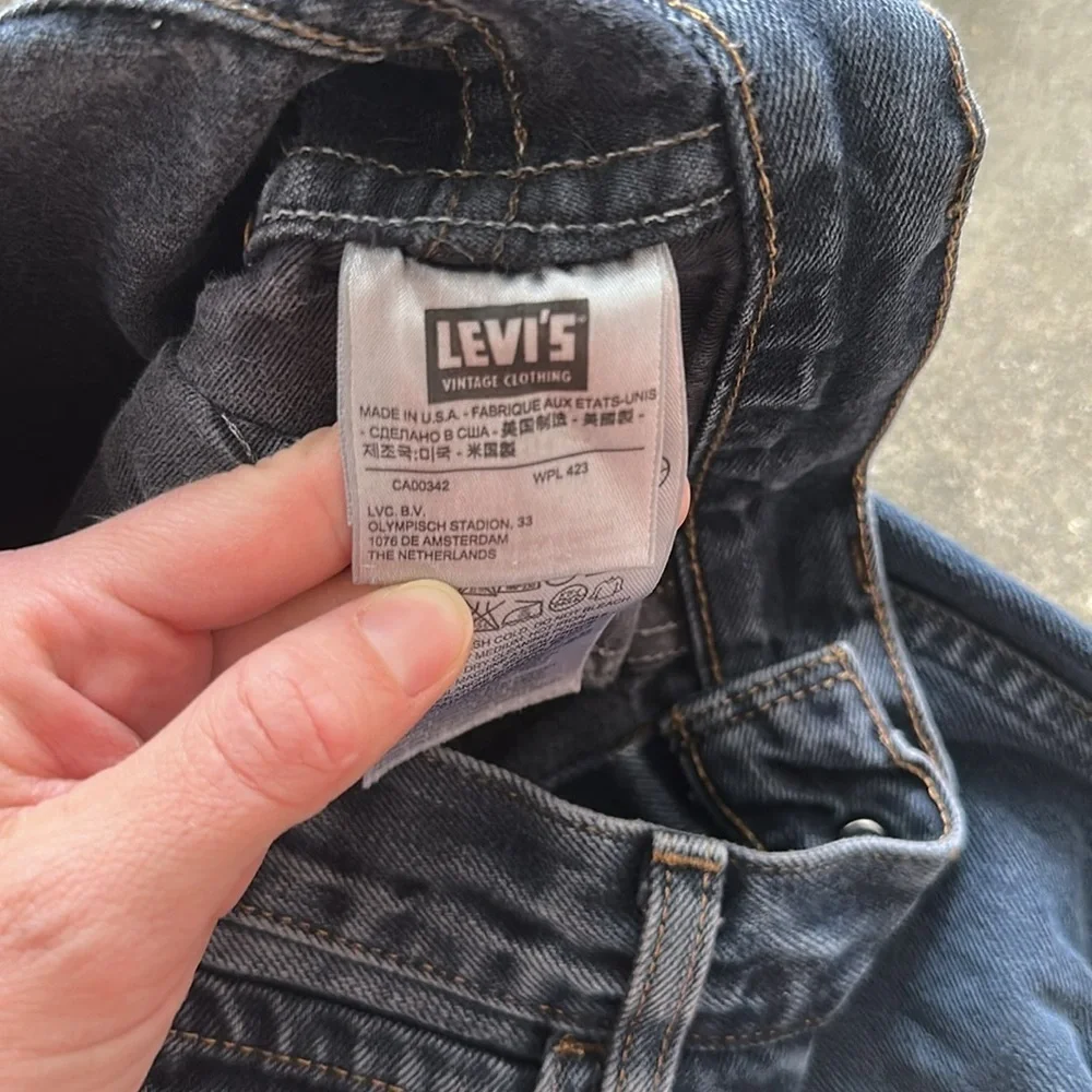 Levi’s LVC Big E Orange Tab 606 Re-Edition